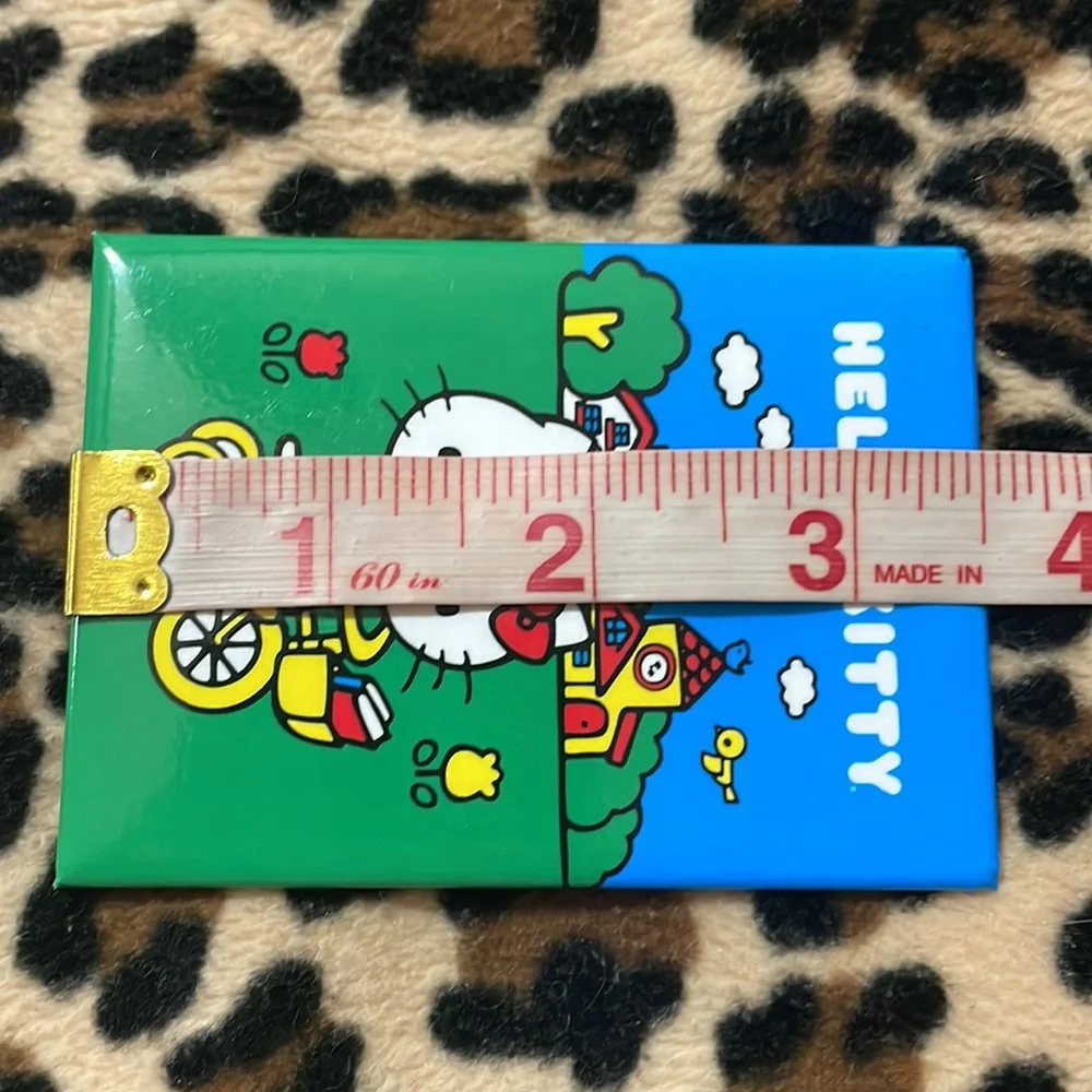 2020 HELLO KITTY Fridge Magnet 💙 Riding Bicycle Cute Cartoon Kawaii Sky Cloud - Picture 6 of 11